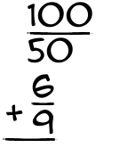 What is 100/50 + 6/9?