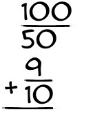 What is 100/50 + 9/10?