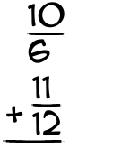 What is 10/6 + 11/12?