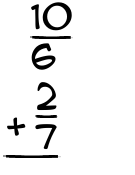 What is 10/6 + 2/7?