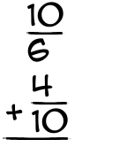 What is 10/6 + 4/10?