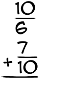 What is 10/6 + 7/10?
