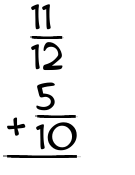 What is 11/12 + 5/10?