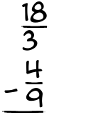 What Is 18 3 4 9