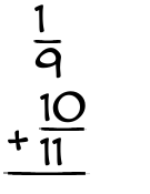 What is 1/9 + 10/11?