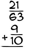 What is 21/63 + 9/10?