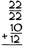 What is 22/22 + 10/12?