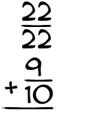 What is 22/22 + 9/10?