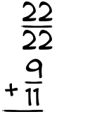 What is 22/22 + 9/11?