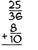 What is 25/36 + 8/10?