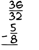 36 32 5 8