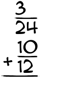 What is 3/24 + 10/12?