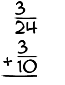 What is 3/24 + 3/10?