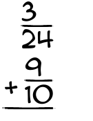 What is 3/24 + 9/10?