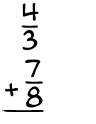 What is 4/3 + 7/8?