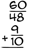 What is 60/48 + 9/10?