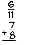 What is 6/11 + 7/8?