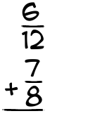 What is 6/12 + 7/8?