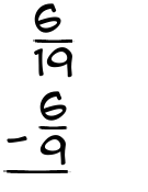 What is 6/19 - 6/9?