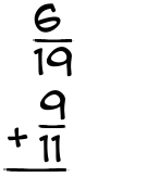What is 6/19 + 9/11?