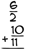 What is 6/2 + 10/11?
