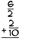 What is 6/2 + 2/10?
