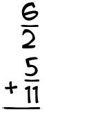 What is 6/2 + 5/11?