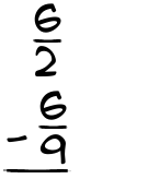 What is 6/2 - 6/9?