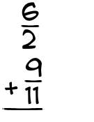 What is 6/2 + 9/11?