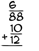 What is 6/88 + 10/12?