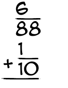 What is 6/88 + 1/10?
