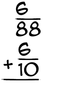 What is 6/88 + 6/10?
