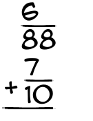 What is 6/88 + 7/10?