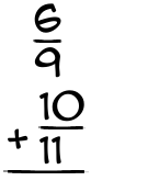 What is 6/9 + 10/11?