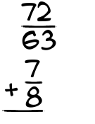 What is 72/63 + 7/8?