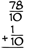 What is 78/10 + 1/10?