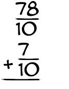 What is 78/10 + 7/10?