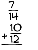 What is 7/14 + 10/12?