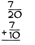 What is 7/20 + 7/10?