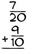 What is 7/20 + 9/10?
