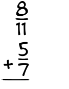 What is 8/11 + 5/7?