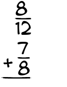 What is 8/12 + 7/8?