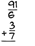 What is 91/6 + 3/7?