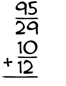 What is 95/29 + 10/12?