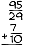 What is 95/29 + 7/10?