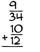 What is 9/34 + 10/12?