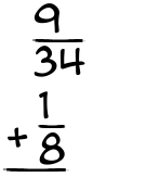 What is 9/34 + 1/8?