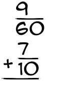 What is 9/60 + 7/10?