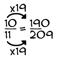 10/11 times 19
