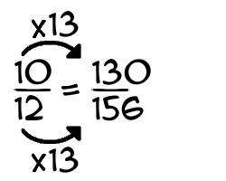 10/12 times 13